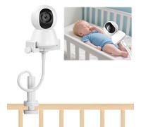 Soporte Camara Vigilancia Bebe, Soporte de Vigilabebés Universal Flexible Soporte para Cámara, Versátil Soporte para Monito para Cuna Mesa Habitación