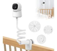 Soporte Camara vigilancia Bebe, Soporte flexible para monitor de video de bebé, So-porte para monitor de video de bebé, So-porte universal flexible para mo-nitor de video de bebé, apto para cuna
