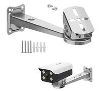 Soporte Camara Vigilancia, Soporte Camara Tapo Acero Inoxidable 360° Ajustable,Soporte Camara para Cámaras De Vigilancia De Interior Y Exterior (YC1018)