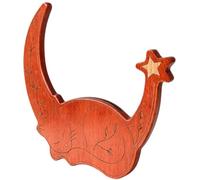 Soporte Cartas Tarot Decoración De Escritorio De Madera Con Forma De Gato