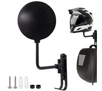 Soporte Casco Moto Pared Soporte Casco de Motocicleta Rotación de 180° para Cascos De Motocicleta Cascos De Béisbol De Baloncesto Pantalla