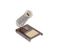 Soporte cerámico para soldador, alta resistencia al calor, estabilidad y seguridad, ideal para trabajos de soldadura y mantenimiento electrónico.