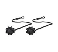 Soporte Cinta Maletero 2 Piezas Compatible con para Golf 6 para GTI R20 MK5 Correa Sujeción Cuerd Bola Pequeña Estantes para Paquetes Tapa del Maletero Estante Trasero Cuerda.1K6863447A