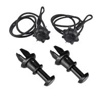 Soporte Cinta Maletero 2Pcs Correas para Bandeja Trasera del Coche Cordón Sujeción con Bola para Portón Trasero Almacenamiento En Maletero Bandeja Portaobjetos Tapa Cuerda Eslinga(Sets)