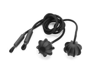 Soporte Cinta Maletero 2Pcs Correas para Bandeja Trasera del Coche Cordón Sujeción con Bola para Portón Trasero Almacenamiento En Maletero Bandeja Portaobjetos Tapa Cuerda Eslinga(Cord)