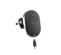 Soporte coche SBS con cargador inalámbrico integrado negro