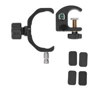 Soporte colector con brújula para iHand30, soporte universal portátil ajustable para poste de rango GPS RTK, soporte de aluminio anodizado con tornillos metálicos para 38 mm -