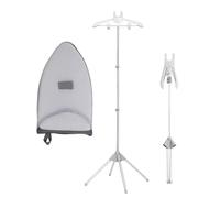 Soporte Colgador Para Vaporizador - Perchero Para Vaporización De Prendas,Brazo Telescópico Ajustable Giratorio De Aluminio Para Hogar Hotel Y Cuidado Textil