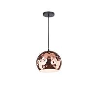Soporte colgante E27 Metal Diám 250 Rosa Oro