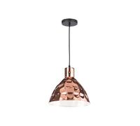 Soporte colgante E27 Metal Diám 300 Rosa Oro
