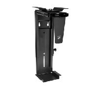Ewent EW1293 soporte de CPU Soporte para instalación de CPU bajo mesa Negro
