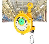 Soporte colgante para equilibrador de resorte, Spring Balancer Gancho de cable 1,5 metros Ajustable Retráctil Amarillo Múltiples rangos carga(9-15kg)