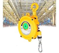 Soporte colgante para equilibrador de resorte, Spring Balancer Gancho de cable 1,5 metros Ajustable Retráctil Amarillo Múltiples rangos carga(22-30kg)