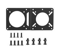 Soporte colgante para monitor de host de PC pequeño, soporte de montaje en bastidor, extensor de montaje ajustable para computadora, adaptador de montaje de escritorio