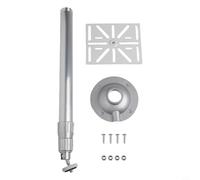 Soporte colgante vertical de aluminio para la solución confiable del montaje en techo de la cámara de la bóveda de PTZ (30-60cm)