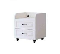 Soporte compacto para impresora móvil con cajón, ahorro de espacio, almacenamiento de tablero de partículas para impresoras de oficina, estante de impresora de escritorio eficiente, solución ordenada