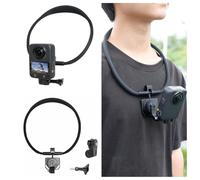 Soporte con Correa para el Cuello POV para DJI Osmo 360, Compatible con Grabación Multángulo de 360°, Soporte con Correa Ajustable para el Pecho, con Rosca de 1/4" para Grabación VLOG en Primera Perso