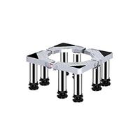 Soporte con ruedas para electrodomésticos de alta resistencia - Base ajustable para lavadora y secadora, universal, con 4/8/12 patas. Longitud/ancho: 40-65 cm. Ideal para refrigeradores y vinotecas.