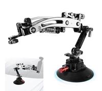 Soporte con Ventosas Camara, Soportes de Ventosa para Cámara con Brazo Amortiguador, Compatibles con dji Osmo Pocket 3, Insta360 X5, X4, X3, GoPro Hero