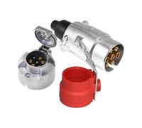 Soporte Convertidor Conector para Remolque,Juego de Conectores para Remolque - Reemplazo del Lado del Vehículo, Enchufe para Acoplamiento de y Camping