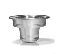 Soporte convertidor de cápsulas de café, filtro reutilizable de acero inoxidable para sistema de café molido, adaptador de 57,5 x 36 mm