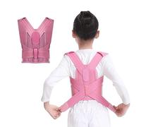 Soporte Corrector De Postura De Espalda Para Niños Soporte De Clavícula De Cuello De Hombro Trasero Ajustable Columna Vertebral Y Soporte Lumbar Cinturón Corrector Jorobado Para Niños Niñas ( Color :