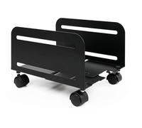 Soporte CPU con Ruedas - Soporte Ajustable para CPU, con Ruedas para fácil Movilidad, construcción de Metal Resistente y diseño Compacto. *