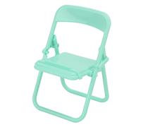 Soporte creativo para teléfono de escritorio, mini silla plegable que admite soporte en modo horizontal, diseño estable y antideslizante, linda