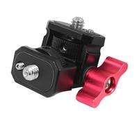 Soporte de 180 grados giratorio de 360 grados para monitores de inclinación de liberación rápida, zapata fría de 1/4 tornillo para cámara réflex digital, accesorios de fotografía