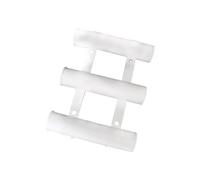 Soporte de 3 tubos para cañas de pescar, portátil, ligero, para barcos de mar, soporte de marco para kayaks, garaje, refrigeradores y remolques