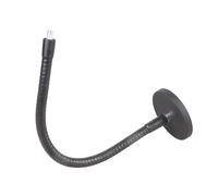 Soporte de 66 mm de diámetro con manguera extensible de 28 cm para cámaras de vigilancia y teléfonos móviles