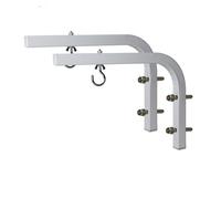 Soporte de 90 Grados, Colgador Pantalla proyección, Montaje Techo Ajustable for Pantallas proyector HD, Soporte Gancho en Forma L
