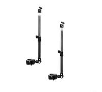 Soporte de abrazadera ajustable para monitores de cámara de seguridad extensible 35-50 cm (2 unidades)