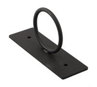 Soporte de abrazadera de cuerda de acero inoxidable negro para riel de barco y muelle, tensor de alambre a prueba de óxido para barandilla de cable marino, soporte de cuerda de cubierta al aire libre