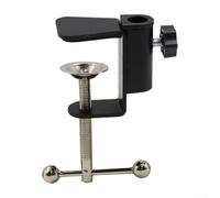 Soporte de abrazadera de escritorio voladizo de 35 mm con mecanismo giratorio para un montaje seguro de la lámpara, altura de abrazadera ajustable, adecuado para equipos de menos de 12 mm de diámetro