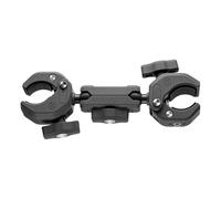 Soporte de abrazadera de metal de instalación rápida, rotación de carga de 10 kg, ajustable para soporte de luz, fotografía de motocicleta, soporte de abrazadera ajustable para fotografía