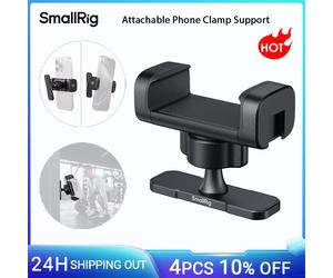 Soporte de abrazadera de teléfono acoplable magnético SmallRig para iPhone 12-16 para modelos Android para ventanas de automóviles, parabrisas -5582 5582