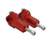 Soporte de Abrazadera para Barra elevadora de Manillar de Motocicleta, Compatible con SX XC SXF XCF XCW EXC EXCF 125 150 250 300 350 450 500 530 2005 2022(Red)