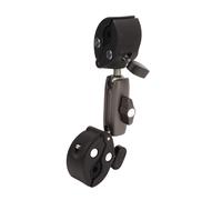 Soporte de abrazadera para cámara Super Camera Clamp Mount con rótula de 360 grados y adaptador de doble rótula para configuración de monitor LED