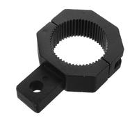 Soporte de Abrazadera para Tubo 10,5x7,1x2,6cm de Aleación | Kit 1 Set, Negro, Ajuste Firme y Antideslizante, para Spotlights y Tubos Roll Cage en Off-Road