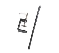 Soporte de abrazadera profesional de metal C de 6 cm de diámetro para montaje de mesa de barra de bicicleta, instalación de cámara, smartphones, fotografía, soporte flexible para cámara