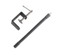 Soporte de abrazadera profesional de metal C de 6 cm de diámetro para montaje de mesa de barra de bicicleta, instalación de cámara, smartphones, fotografía, soporte flexible para cámara