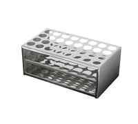 Soporte de aceite lubricante for pieza mano Dental, soporte tubos ensayo multifuncional for dentista, herramienta laboratorio, 12/40 agujeros(40Hole)