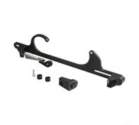 Soporte de acelerador de carburador para carburador 4150/4160, base de conexión de gas precisa montada, uso universal para una gestión estable de cables y un control óptimo del acelerador (negro)