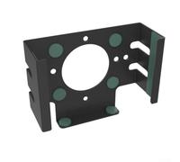 Soporte de acero al carbono para Mac Mini4 con acabado resistente a los arañazos y disipación de calor, diseñado para montar debajo de la pared del escritorio o detrás del monitor