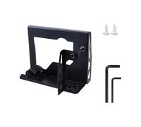 Soporte de acero con base y abrazadera de liberación rápida para herramientas de carpintería de 1,5 kg, diseño compacto, soporte invertido para mandolina de carpintería