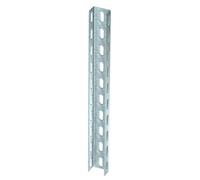 Soporte De Acero Galvanizado En U 50x30x700mm Perforado - 6342312