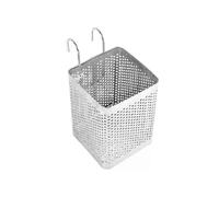 Soporte de acero inoxidable para palillos, cesta colgante para secar cubiertos, escurridor de vajilla