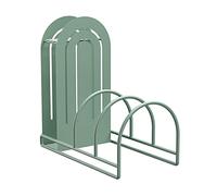 Soporte de acero inoxidable para tabla de cortar con tapa de olla, soporte independiente de metal