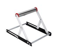 Soporte de acero para máquinas de corte que ahorra espacio, evita que los materiales se inclinen, herramienta de taller multiusos, equipo de taller